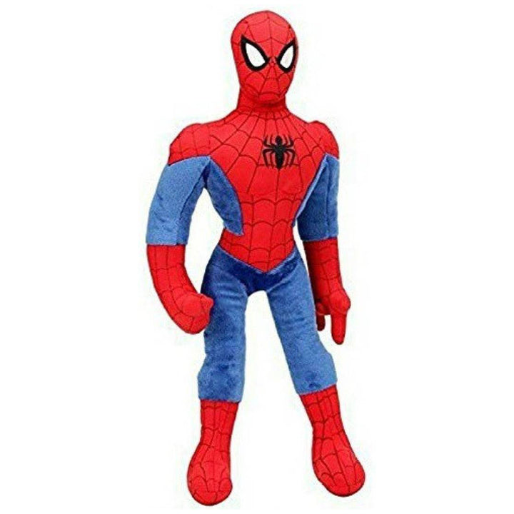Cartoon Character Stuffed Spider Man Super Hero Soft Toy for Kids - 40 cm Red/Blue