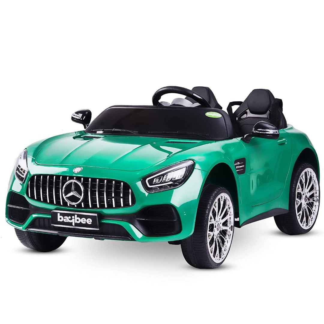 Mercedes Benz Spyder Plus Kids Battery Electric Ride on Car Battery Operated Car for Kids to Drive Baby Electric Car with USB, Music