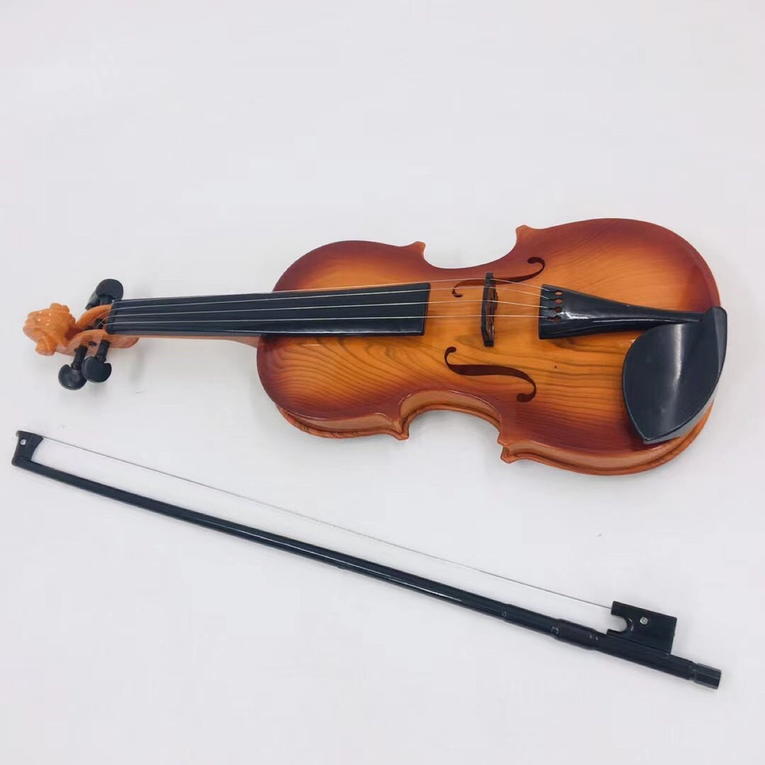 Kids Little Violin with Violin Bow Fun Educational Musical Instruments Electronic Violin Toy for Toddlers